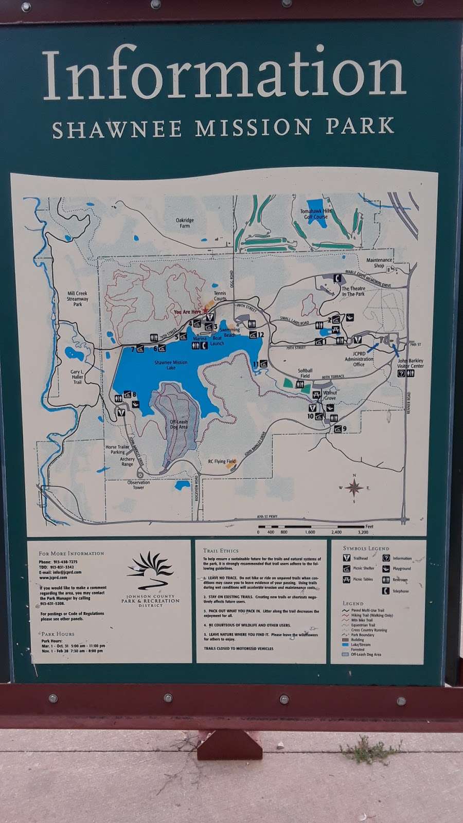 Shawnee Mission Park trail head | Unnamed Road, Shawnee, KS 66218, USA