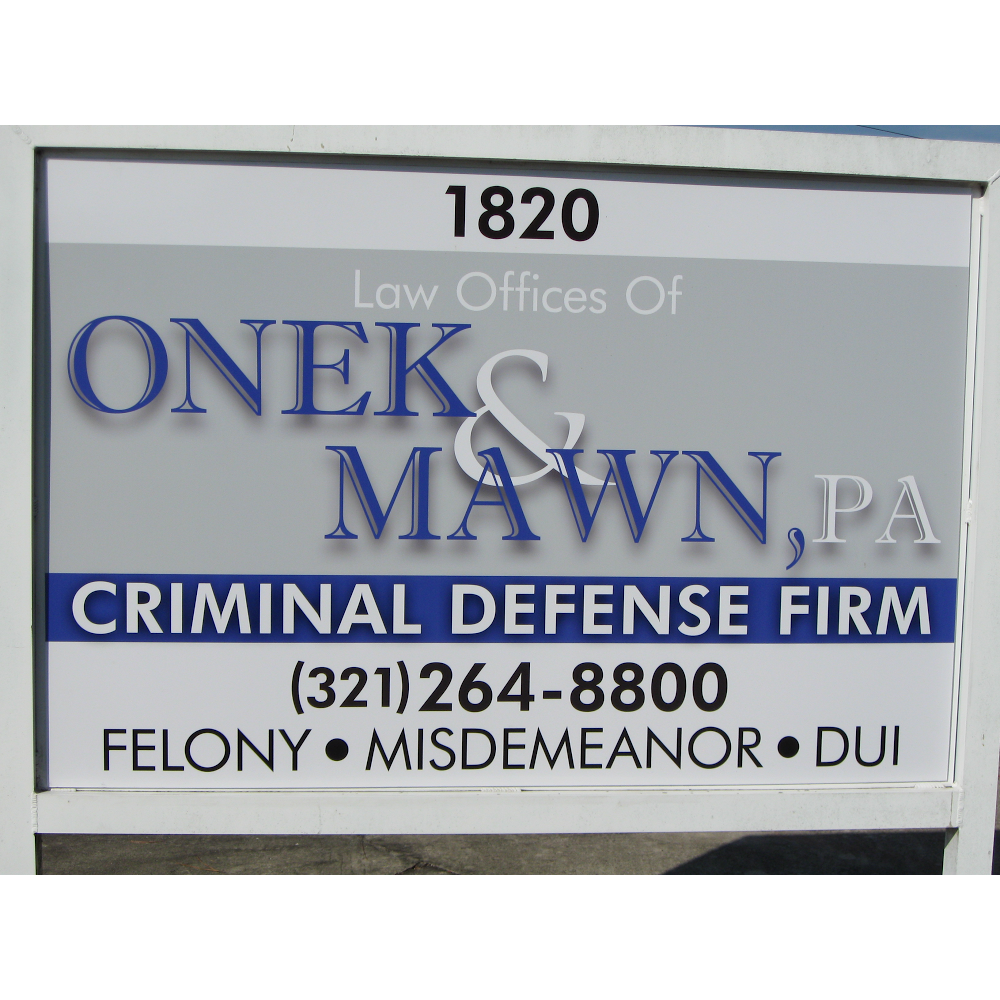 Onek & Mawn Pa: Mawn Kevin | 1820 Garden St, Titusville, FL 32796, USA | Phone: (321) 264-8800