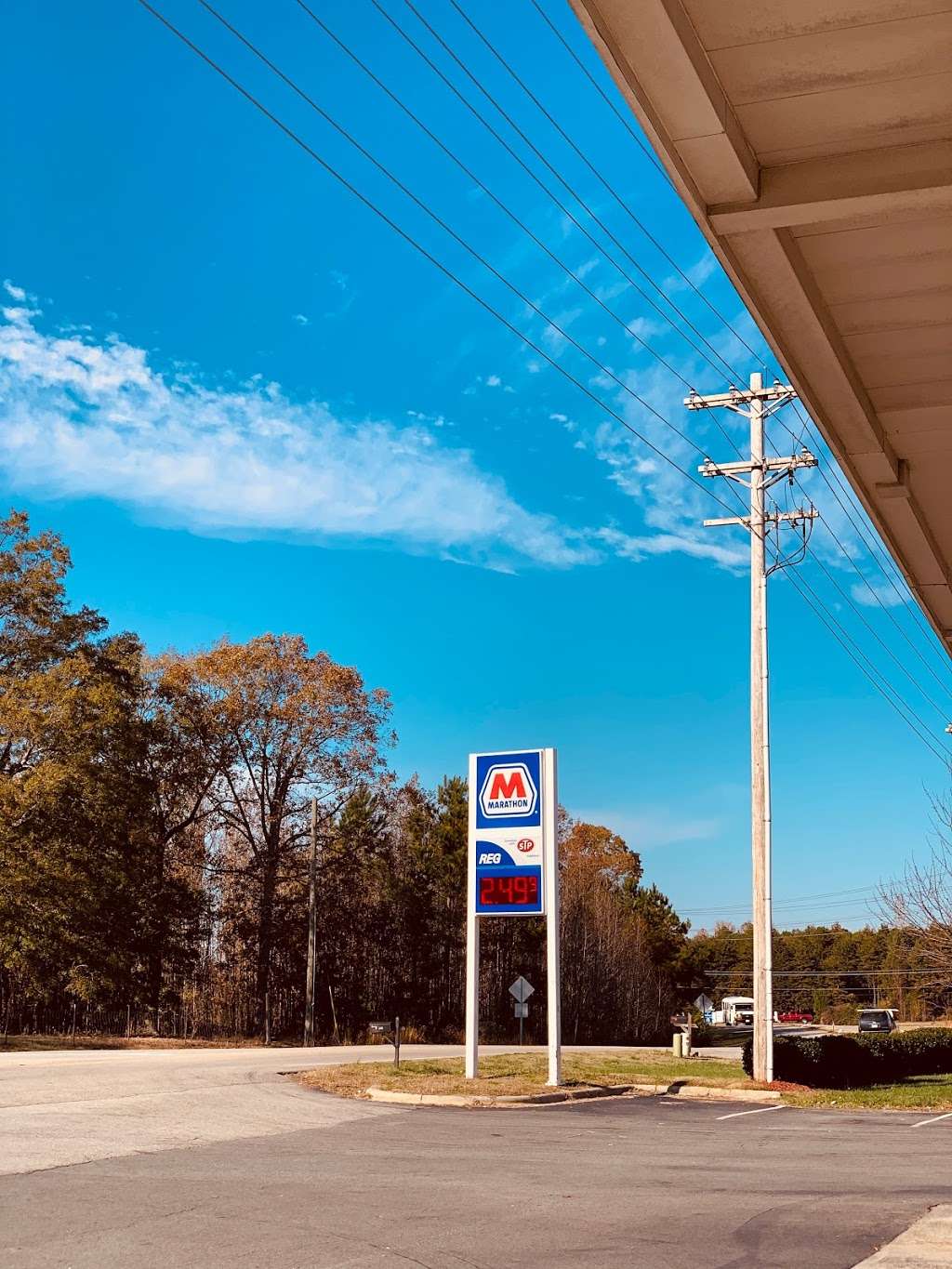 Marathon Gas | 3609 Matthews Weddington Rd, Matthews, NC 28105, USA | Phone: (704) 846-3859