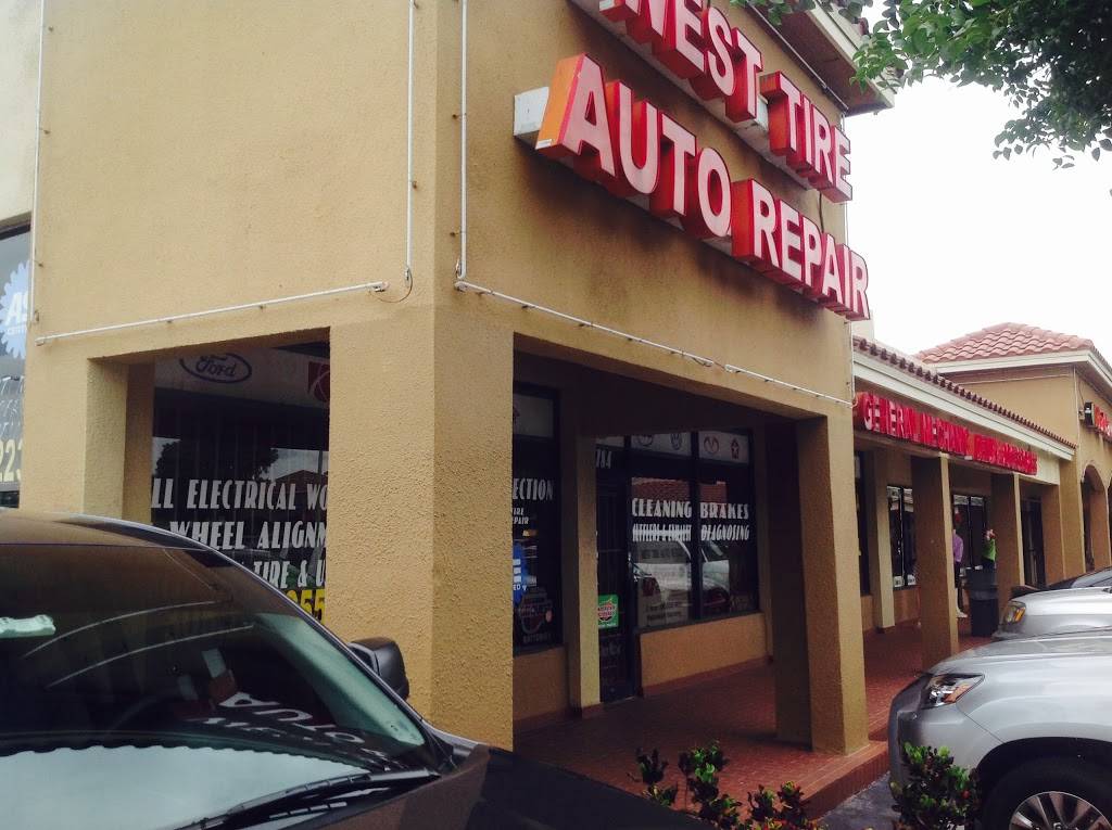 West Tires Auto Repair | 2788 SW 137th Ave, Miami, FL 33175, USA | Phone: (305) 223-9555