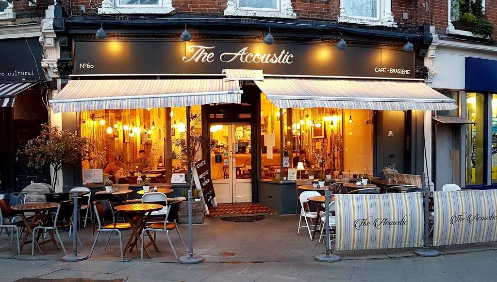 Acoustic Brasserie | 60 Newington Green, Mildmay Ward, London N16 9PX, UK | Phone: 020 7288 1235