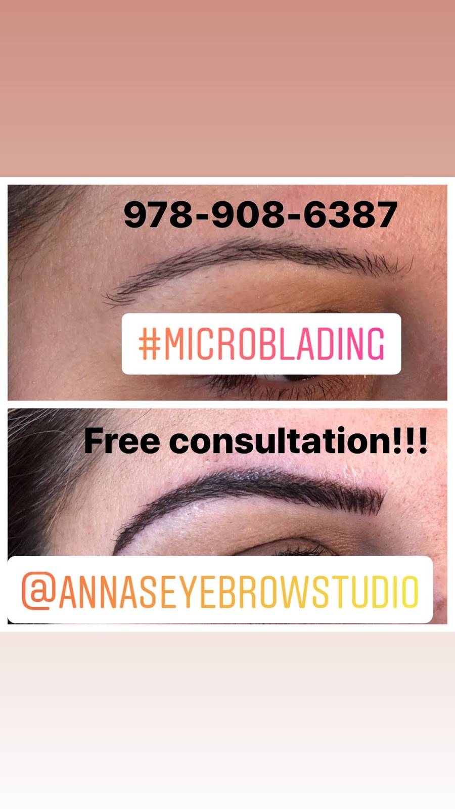 Anna’s Eyebrow Microblading Studio 831 Main St Winchester Ma 018 | 831 Main St, Winchester, MA 01890, USA | Phone: (978) 908-6387