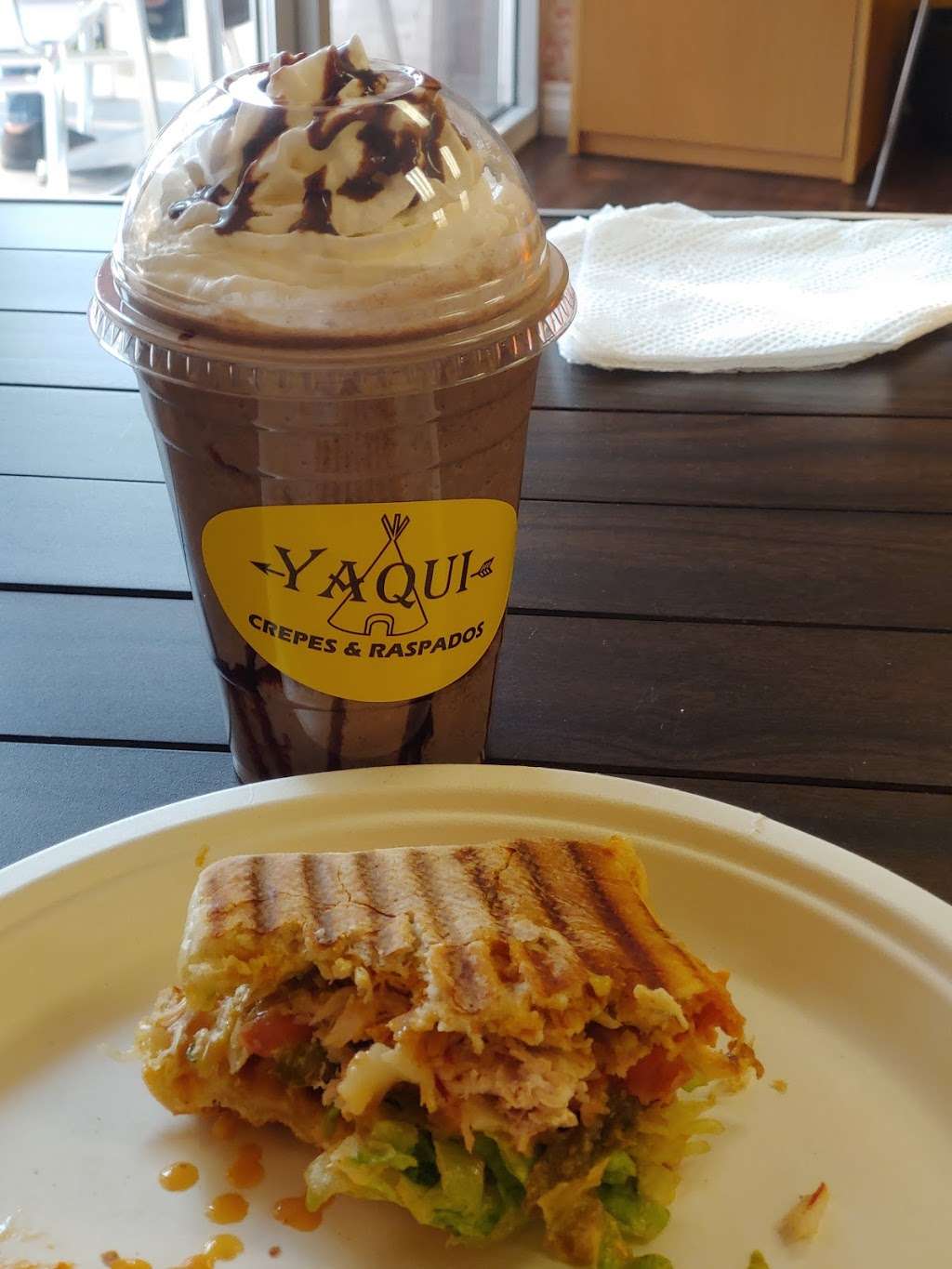 Yaqui Crepes & Raspados | 14150 Van Nuys Blvd, Arleta, CA 91331, USA | Phone: (818) 485-5068