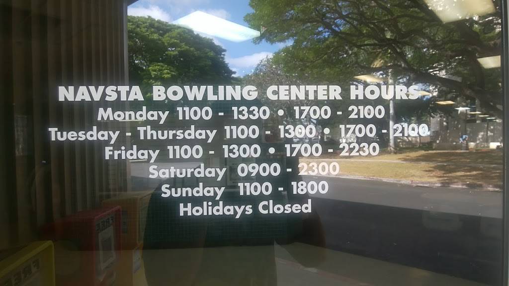 Naval Station Bowling Center | 630 Pierce St, Joint Base Pearl Harbor-Hickam, HI 96860, USA | Phone: (808) 473-2574