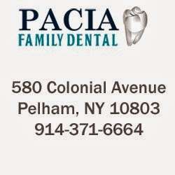 Pacia John DDS | 580 Colonial Ave, Pelham, NY 10803, USA | Phone: (914) 371-6664