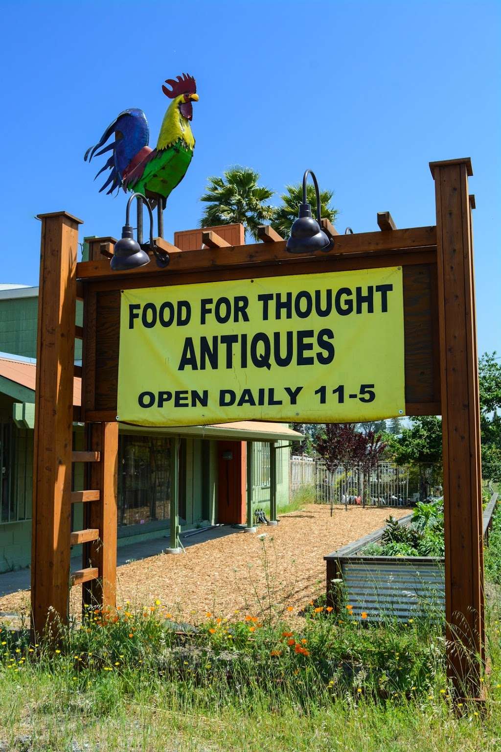 Food For Thought Antiques, Gifts & Garden | 2701 Gravenstein Hwy S, Sebastopol, CA 95472, USA | Phone: (707) 823-3101