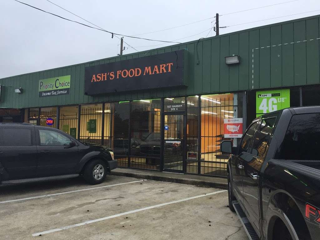 Ashs Food Mart | 527 Barren Springs Dr Suite C, Houston, TX 77090, USA | Phone: (281) 781-8006