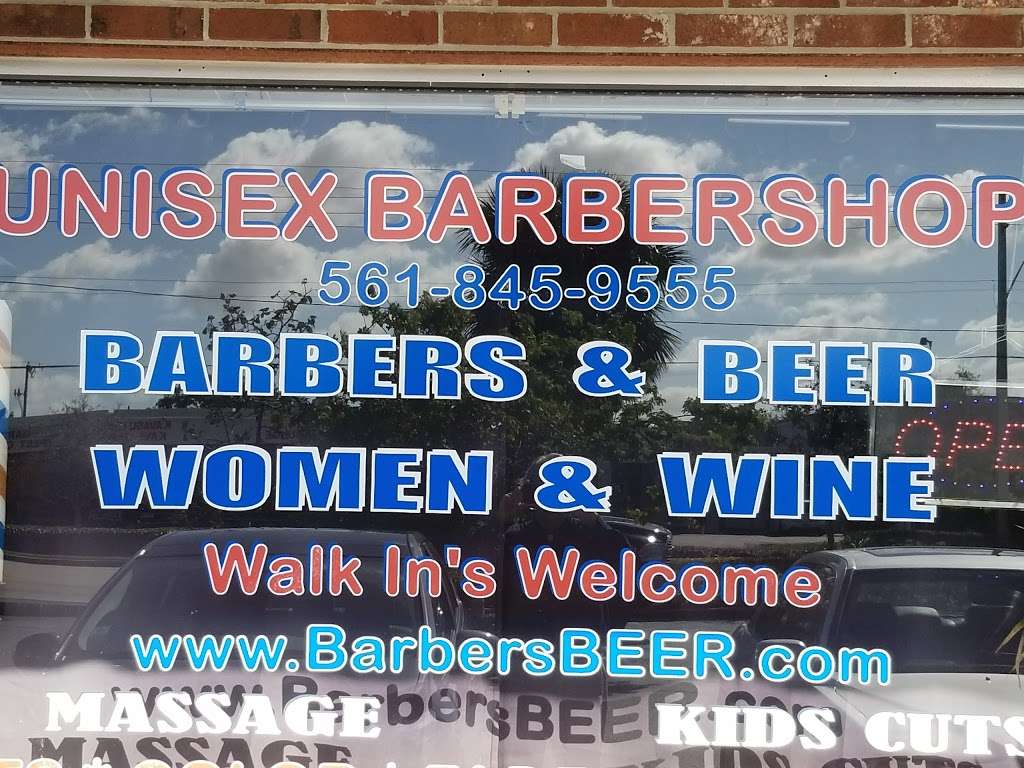 Barbers & Beer, Women & Wine Barbershop | 503 Northlake Blvd, North Palm Beach, FL 33408, USA | Phone: (561) 845-9555