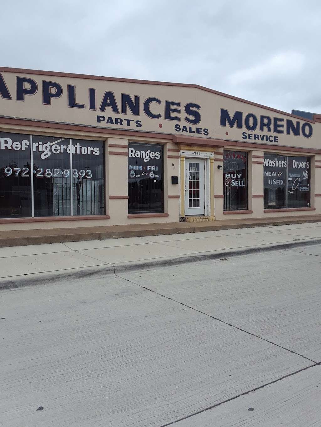 Appliances Moreno | 418 W Main St, Grand Prairie, TX 75050, USA | Phone: (972) 282-9393