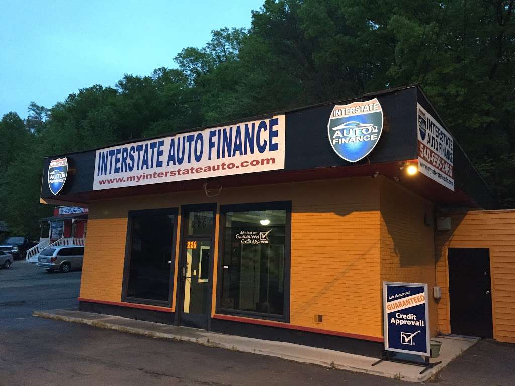 Interstate Auto Finance | 1922, 226 Cambridge St, Fredericksburg, VA 22405, USA | Phone: (540) 656-2466