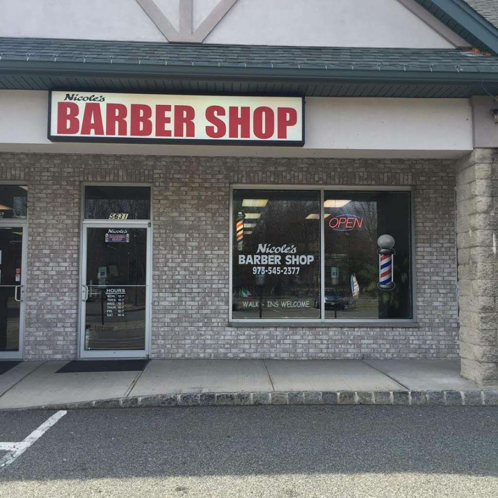 Nicoles Barber Shop | 5631 Berkshire Valley Rd, Oak Ridge, NJ 07438, USA | Phone: (973) 545-2377