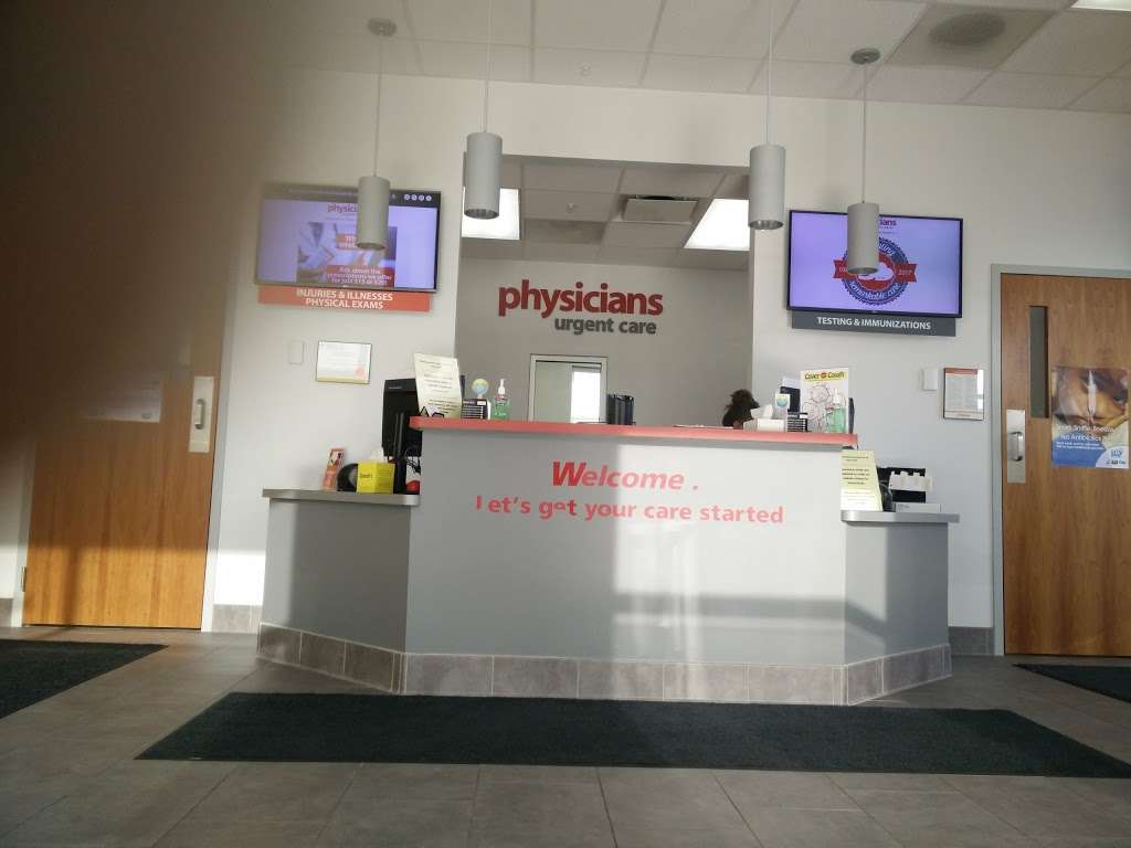 Physicians Urgent Care - Highland | 10343 Indianapolis Blvd #104, Highland, IN 46322, USA | Phone: (219) 513-4258