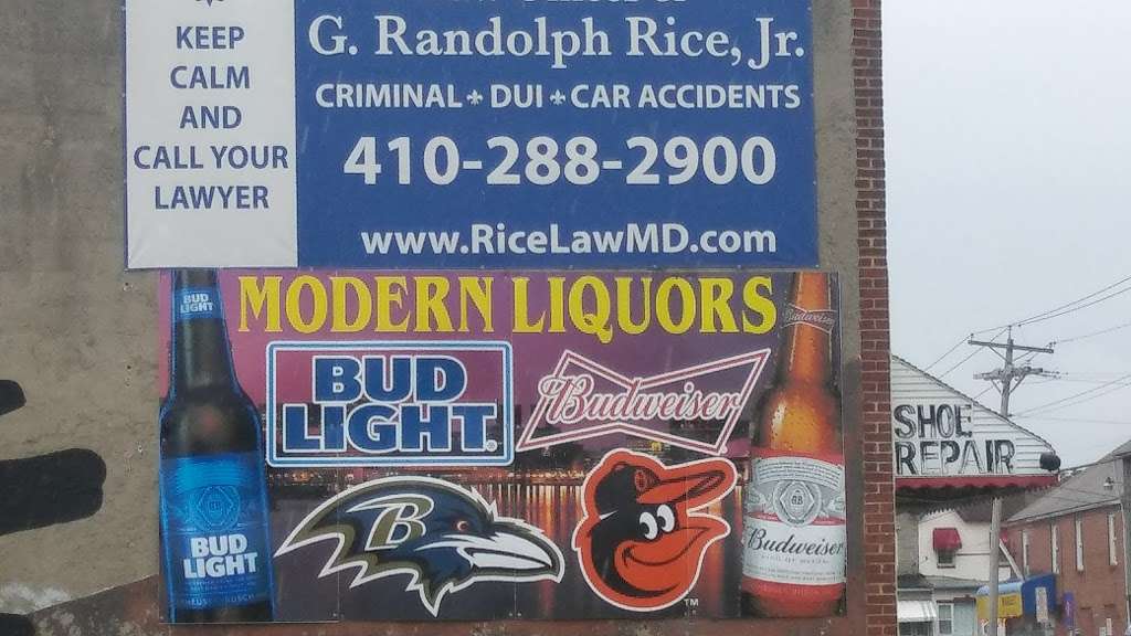 Modern Liquors | 6916 Holabird Ave, Dundalk, MD 21222, USA | Phone: (443) 216-3291