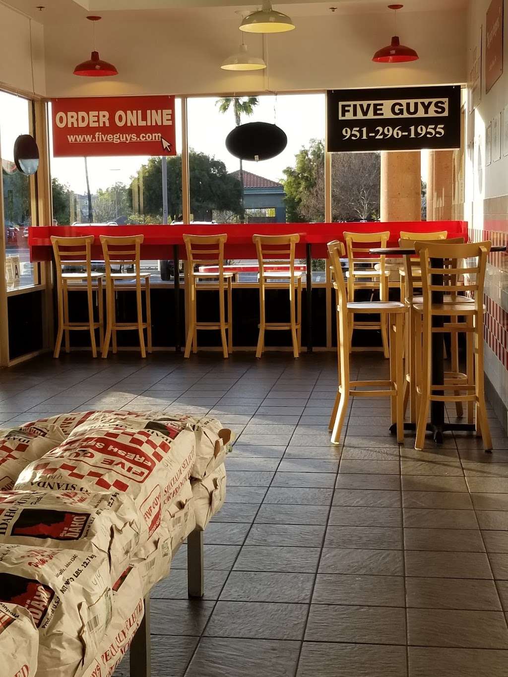 Five Guys | 40426 Winchester Rd, Temecula, CA 92591, USA | Phone: (951) 296-1955