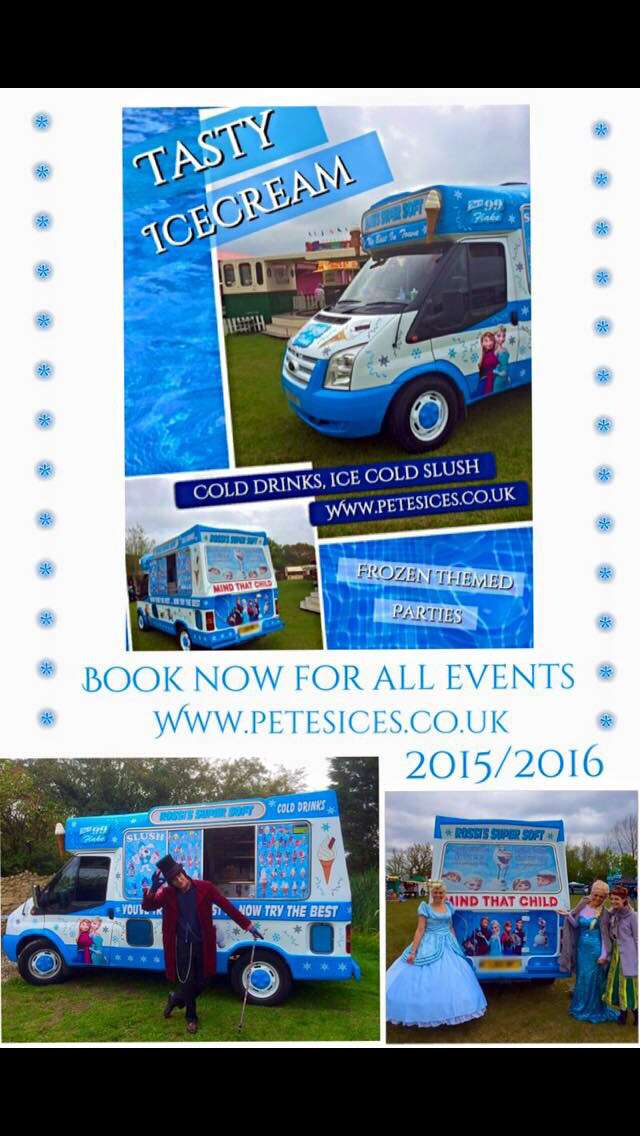 Petes Ices | 35 Cole Ave, Chadwell St Mary, Grays RM16 4JN, UK | Phone: 07888 899628