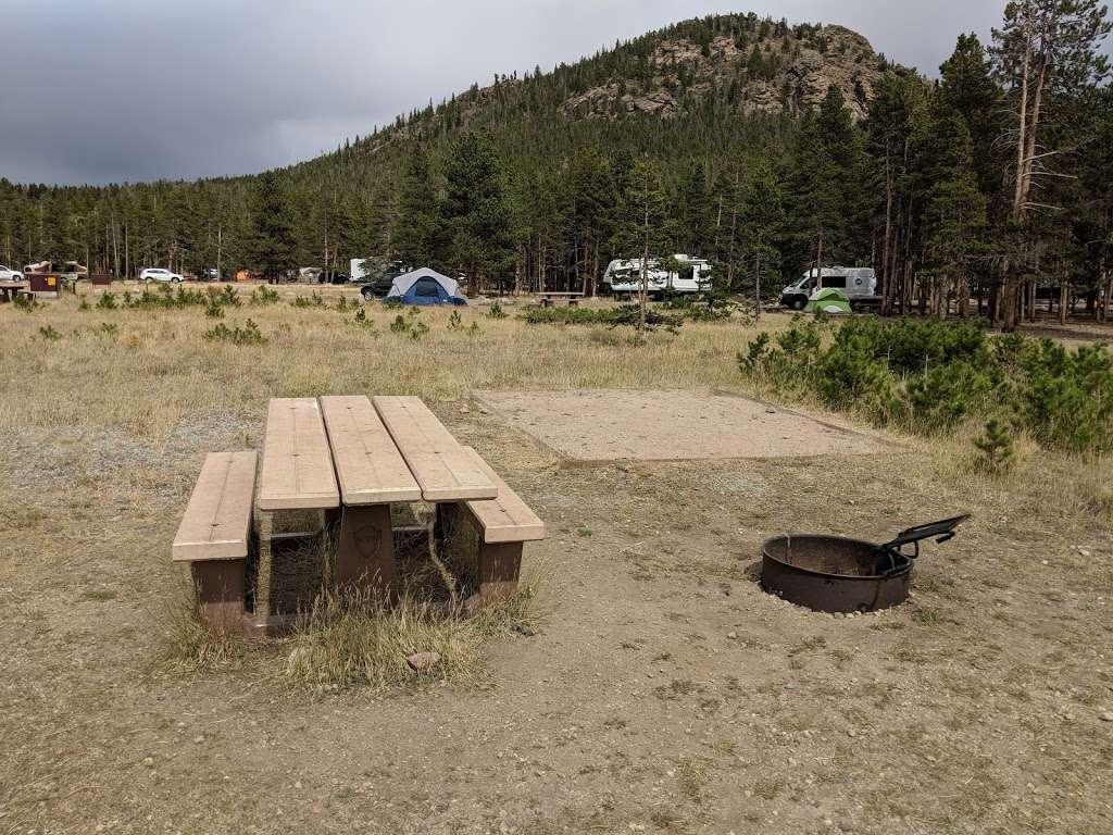 Glacier Basin Campground | Highway 36 West, Estes Park, CO 80517, USA | Phone: (970) 586-1206