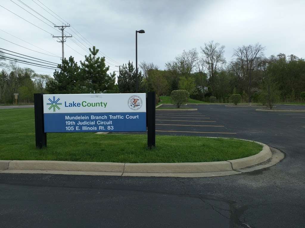 Mundelein Branch Traffic Court | 105 IL-83, Mundelein, IL 60060, USA | Phone: (847) 377-3300