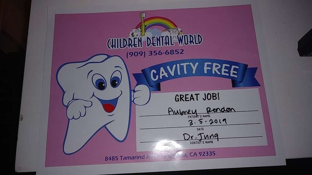 Children Dental World | 8485 Tamarind Ave, Fontana, CA 92335, USA | Phone: (909) 356-6852