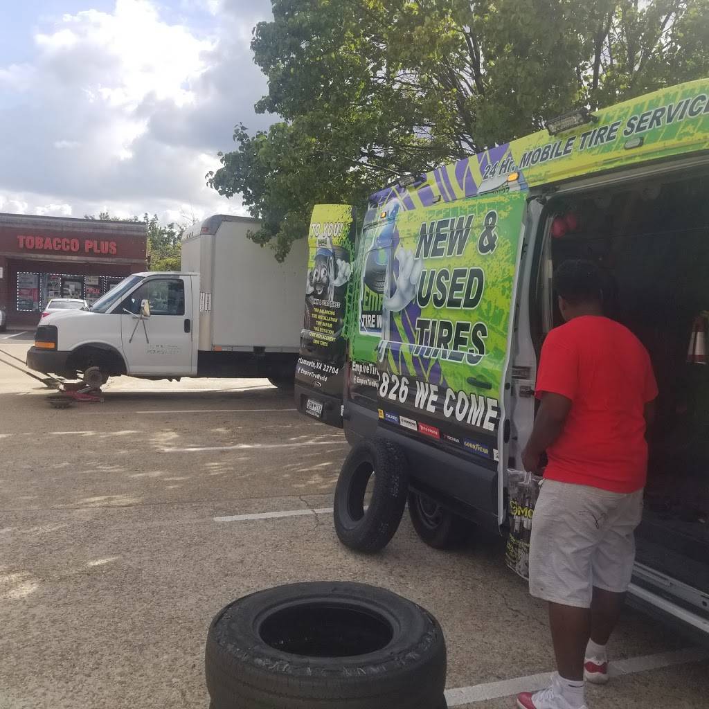 Mobile Tire Service 24Hrs Empire Tire World | High St, Portsmouth, VA 23704, USA | Phone: (757) 286-5966