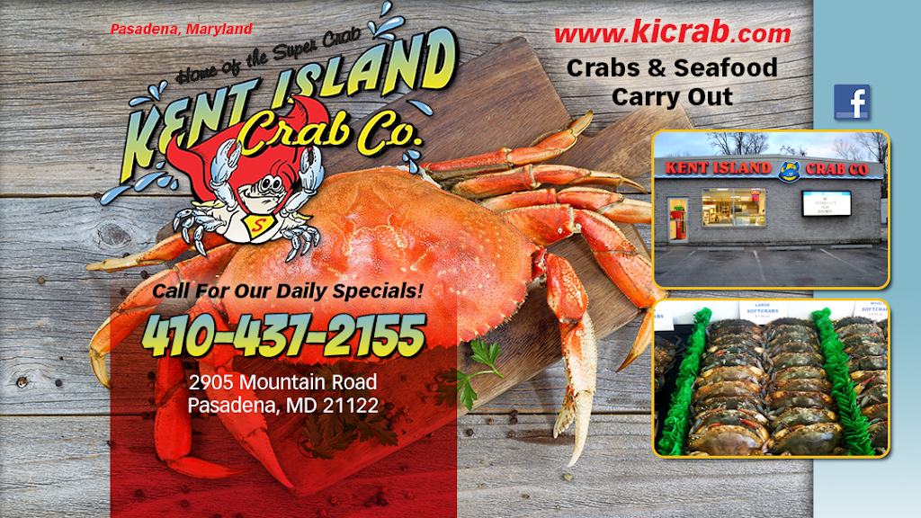 Kent Island Crab Co | 2905 Mountain Rd, Pasadena, MD 21122, USA | Phone: (410) 437-2155