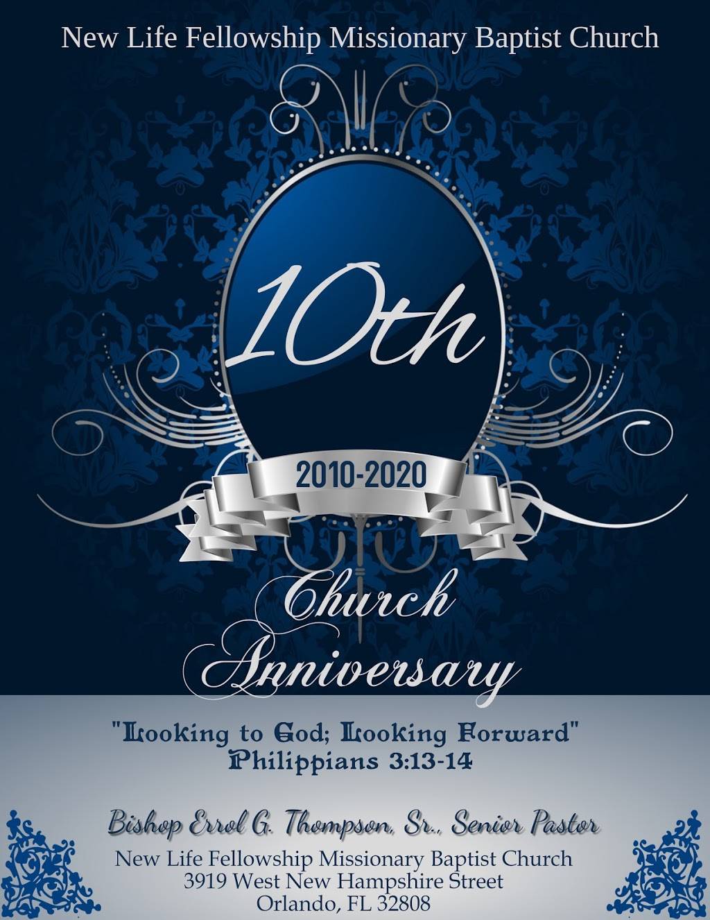 New Life Fellowship Missionary Baptist Church | 3919 W New Hampshire St, Orlando, FL 32808, USA | Phone: (407) 826-1635