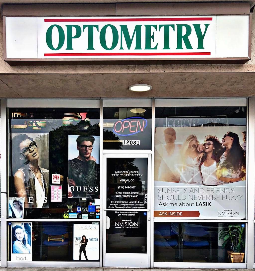 Garden Grove Family Optometry | 12081 S Euclid St, Garden Grove, CA 92840, USA | Phone: (714) 741-3937