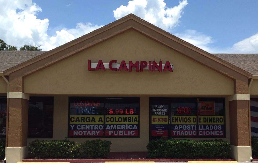 Campina Envios - La Campina de Kissimmee | 2469 Michigan Ave, Kissimmee, FL 34744, USA | Phone: (407) 847-9300