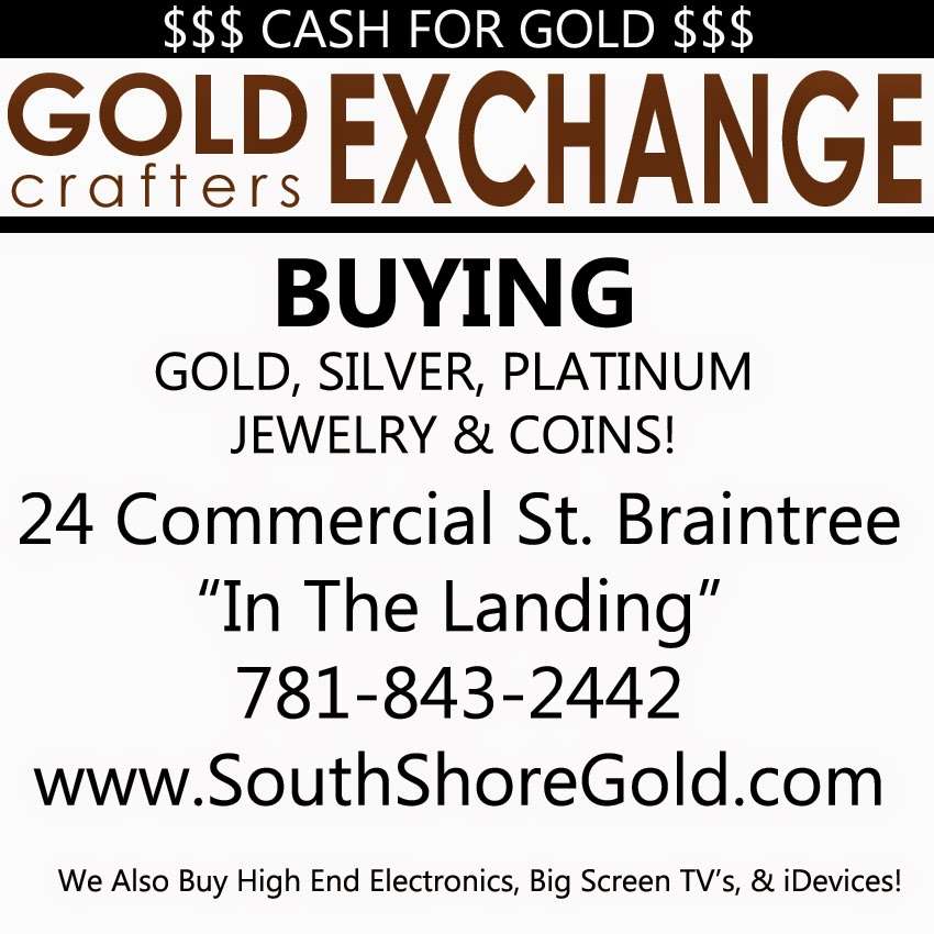 Braintree Gold & Diamond Exchange; Cash 4 Gold! | 24 Commercial St, Braintree, MA 02184, USA | Phone: (781) 843-2442