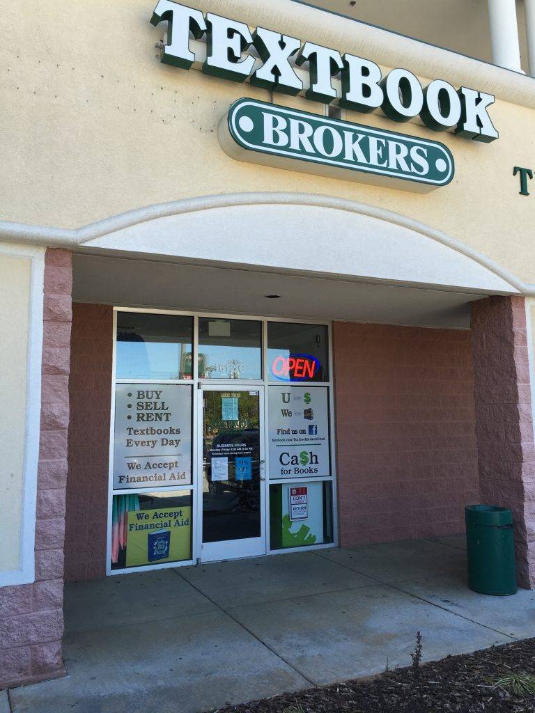 Textbook Brokers - Greensboro | 1612 E Market St, Greensboro, NC 27401, USA | Phone: (336) 617-0316