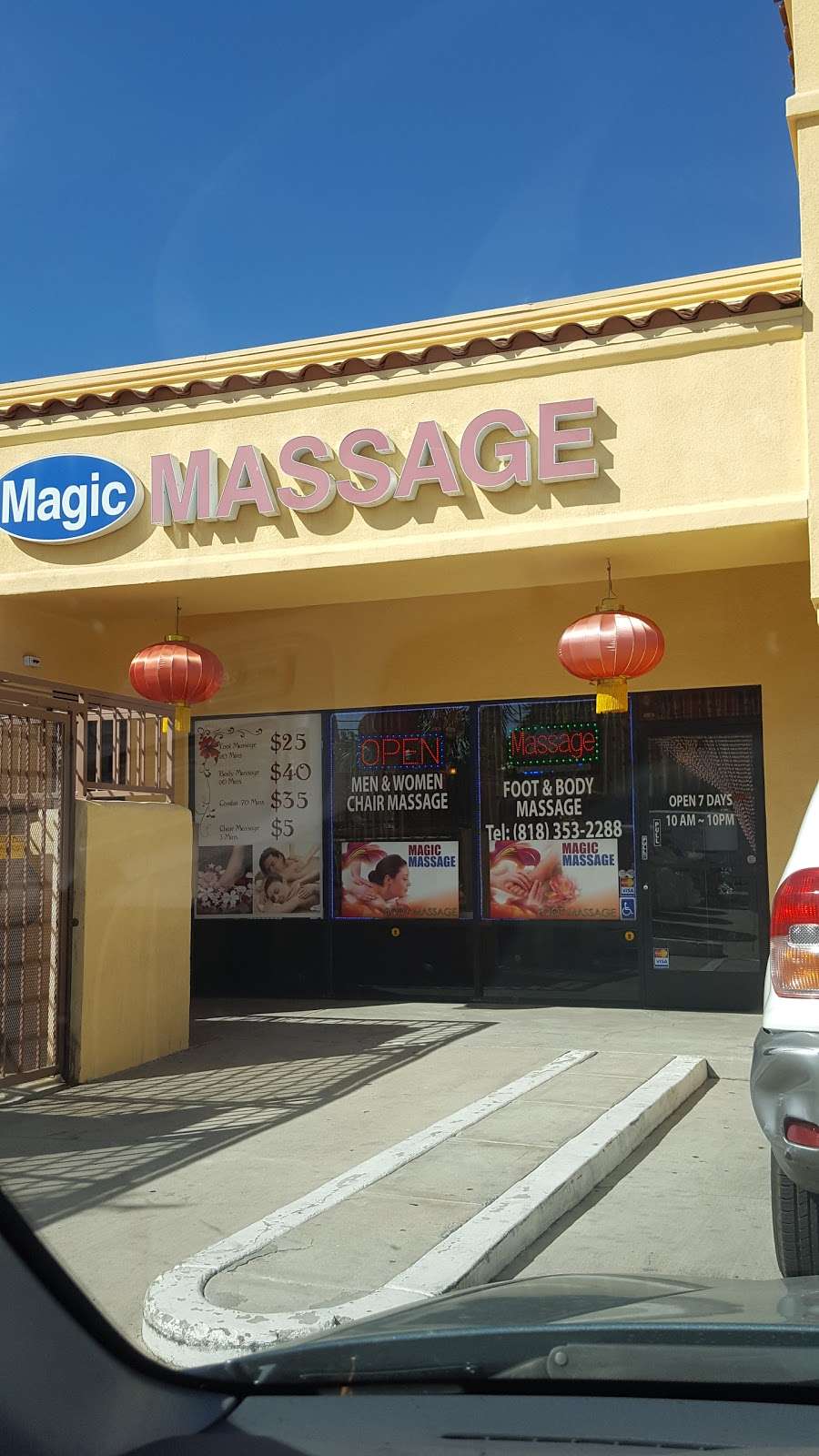Magic Massage | 7802 Foothill Blvd Ste A, Sunland-Tujunga, CA 91040, USA | Phone: (818) 353-2288