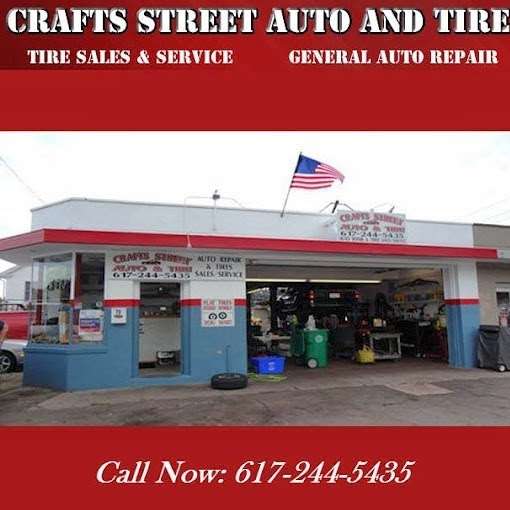 Crafts Street Auto and Tire | 205 Willow St, Waltham, MA 02453, USA | Phone: (617) 244-5435