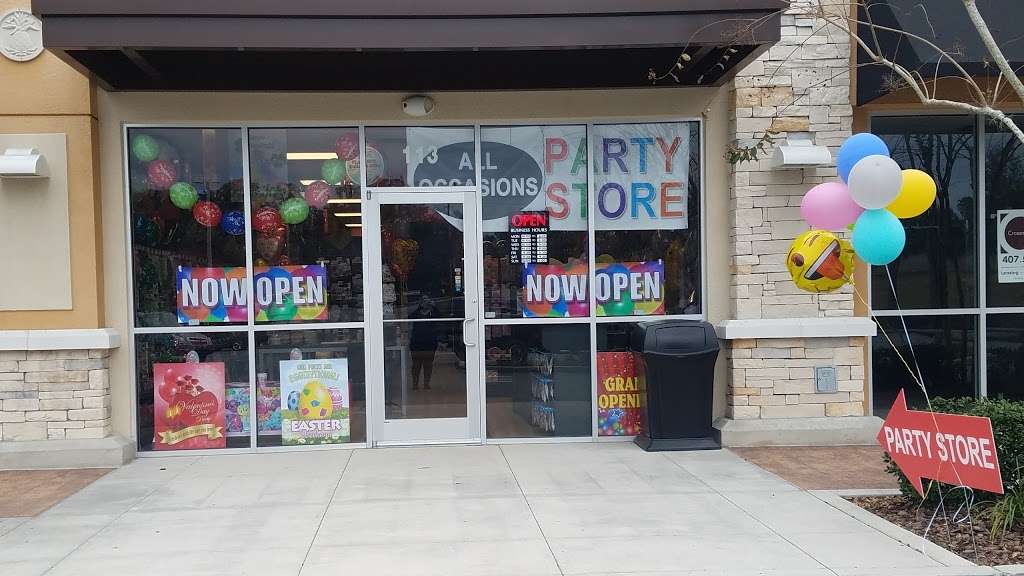 All Occasions Party Store | 6551 N Orange Blossom Trail #113, Mt Dora, FL 32757, USA | Phone: (352) 729-4623