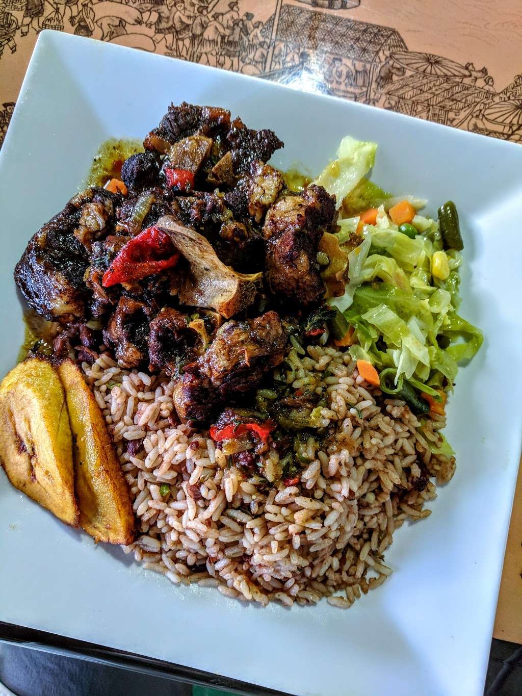 Caribbean Jerk & Grille. Food Court- Bld D. | 5407 W Irlo Bronson Memorial Hwy, Kissimmee, FL 34746, USA | Phone: (407) 465-1353