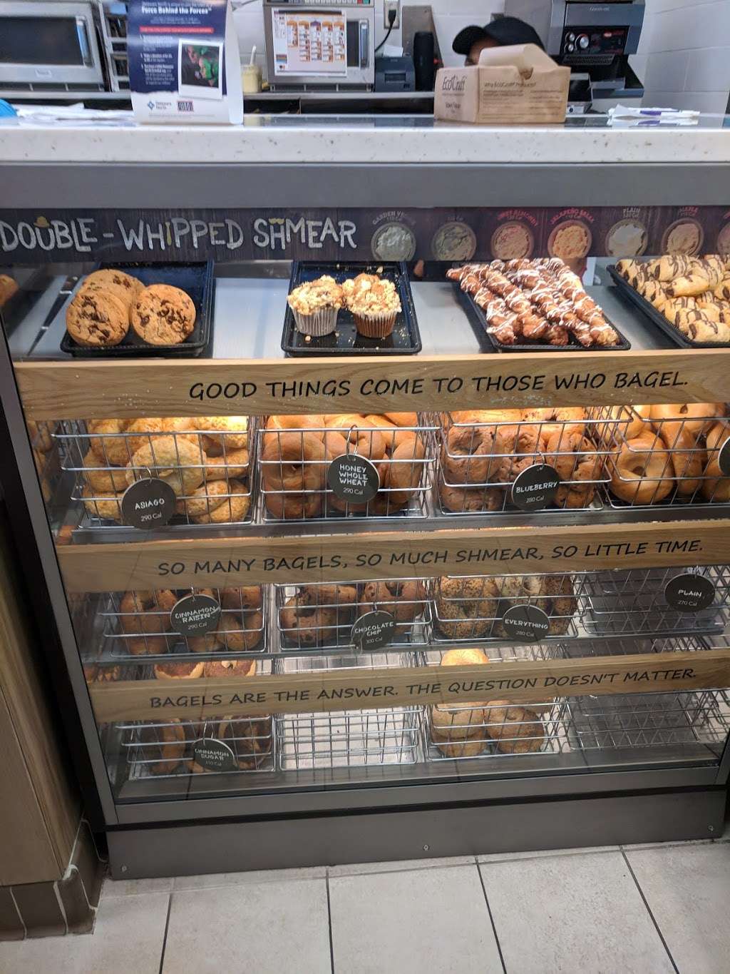 Einstein Bros. Bagels | 2500 E Airport Dr #2215, Ontario, CA 91761, USA | Phone: (909) 975-8008