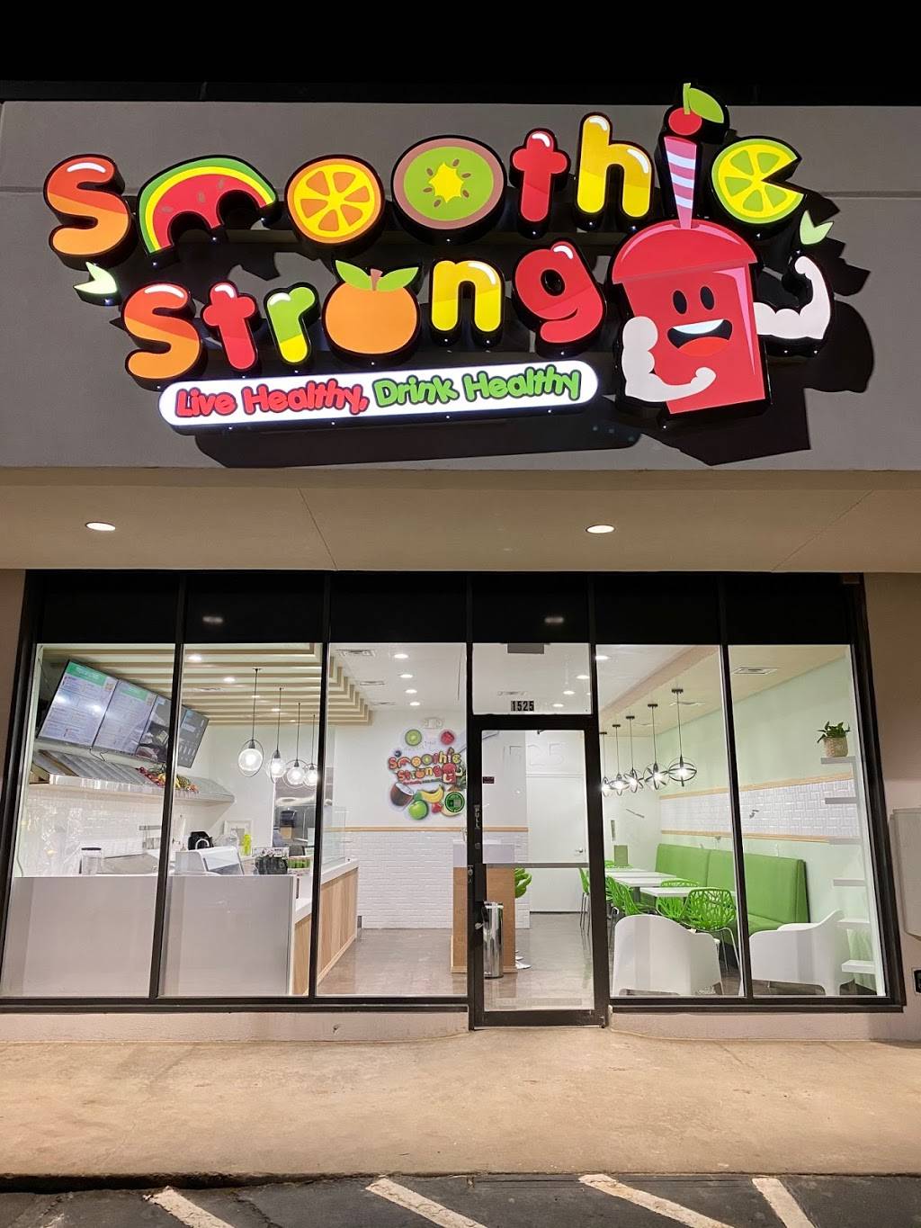 Smoothie Strong | 1525 W 18th St #18, Houston, TX 77008, USA | Phone: (832) 849-1326