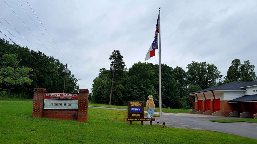 Tryonota Volunteer Fire Department | 2577 Tryon Courthouse Rd, Bessemer City, NC 28016, USA | Phone: (704) 629-2100