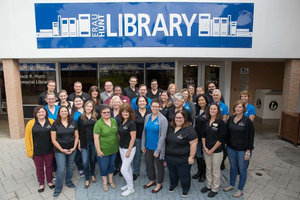 Jack R. Hunt Library | 1 Aerospace Blvd, Daytona Beach, FL 32114, USA | Phone: (800) 678-9428