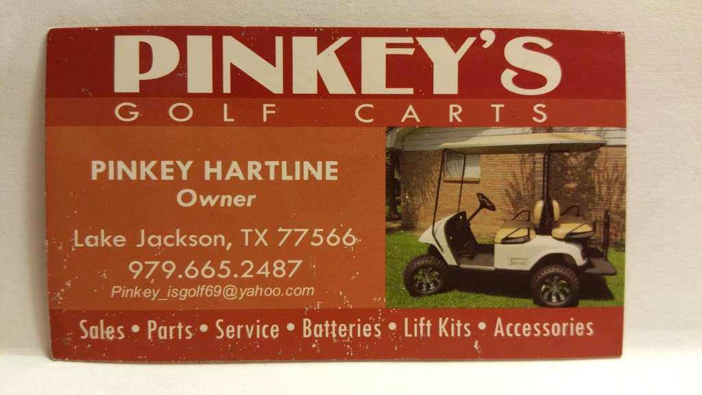 Pinkeys Golf Carts | 126 Persimmon Ln, Lake Jackson, TX 77566, USA | Phone: (979) 665-2487