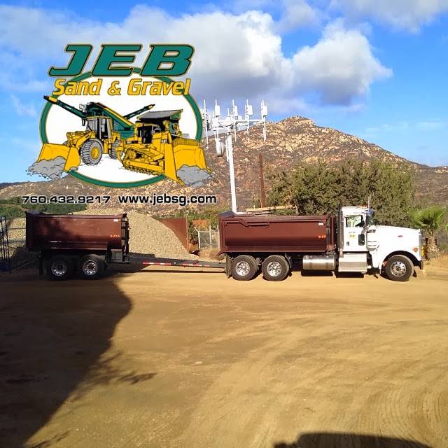 JEB Sand & Gravel | 25125 Lake Wohlford Rd, Escondido, CA 92027, USA | Phone: (760) 432-9217