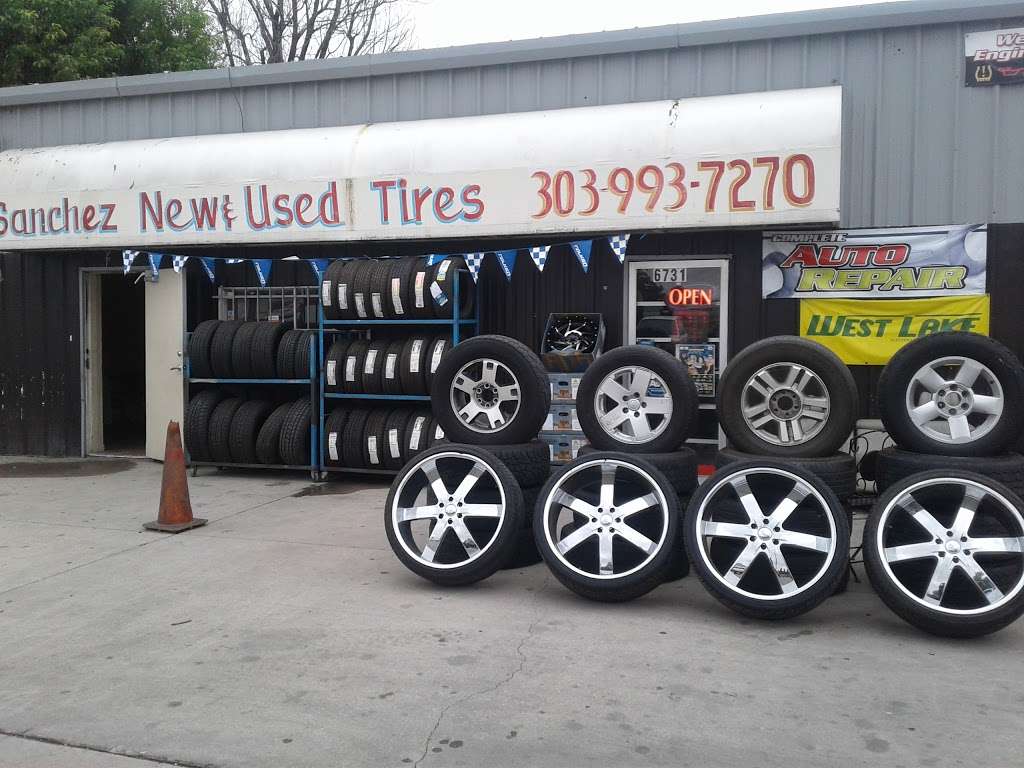 Sanchez Tire Shop | 6731 Federal Blvd, Denver, CO 80221, USA | Phone: (303) 993-7270