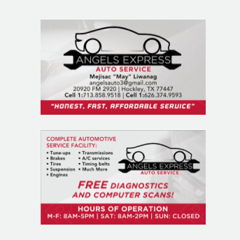 Angels Express Auto Service | 28406 Farm to Market 2920, Waller, TX 77484, USA | Phone: (713) 858-9518