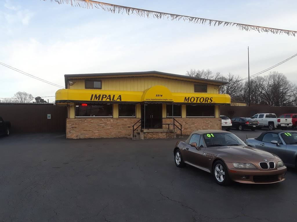 Impala Motors | 3316 Thomas St, Memphis, TN 38127, USA | Phone: (901) 358-9300