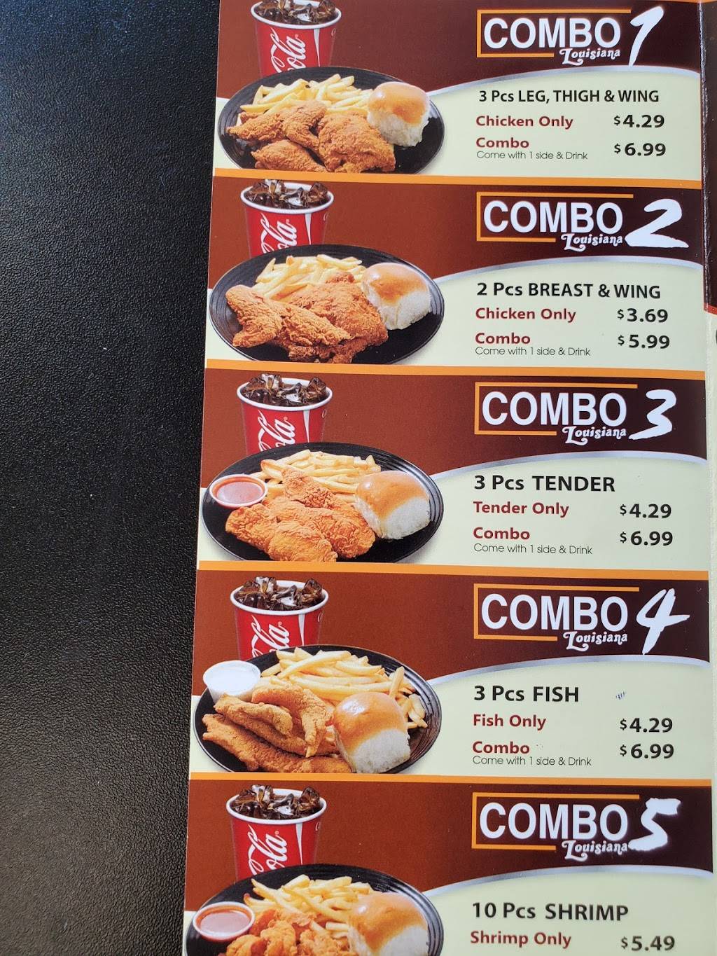 Louisiana Famous Fried Chicken | 204 E Pleasant Run Rd #100, DeSoto, TX 75115, USA | Phone: (972) 223-5394