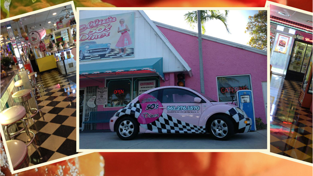 Ellies 50s Diner & Flamingo Ballroom Catering | 2410 N Federal Hwy, Delray Beach, FL 33483, USA | Phone: (561) 276-1570