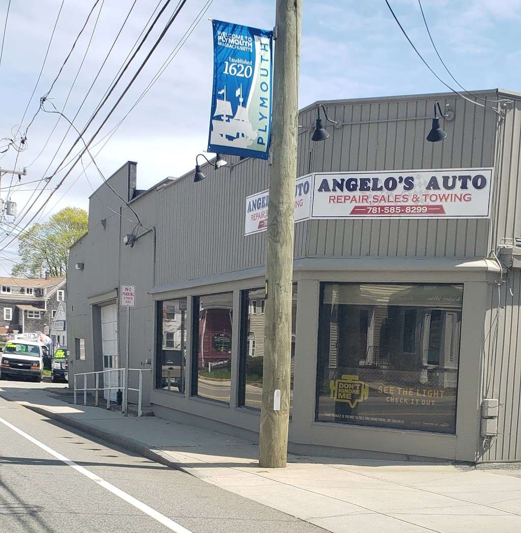 Angelos Auto Repair, Sales & Towing | 40 Samoset St, Plymouth, MA 02360, USA | Phone: (781) 585-8299