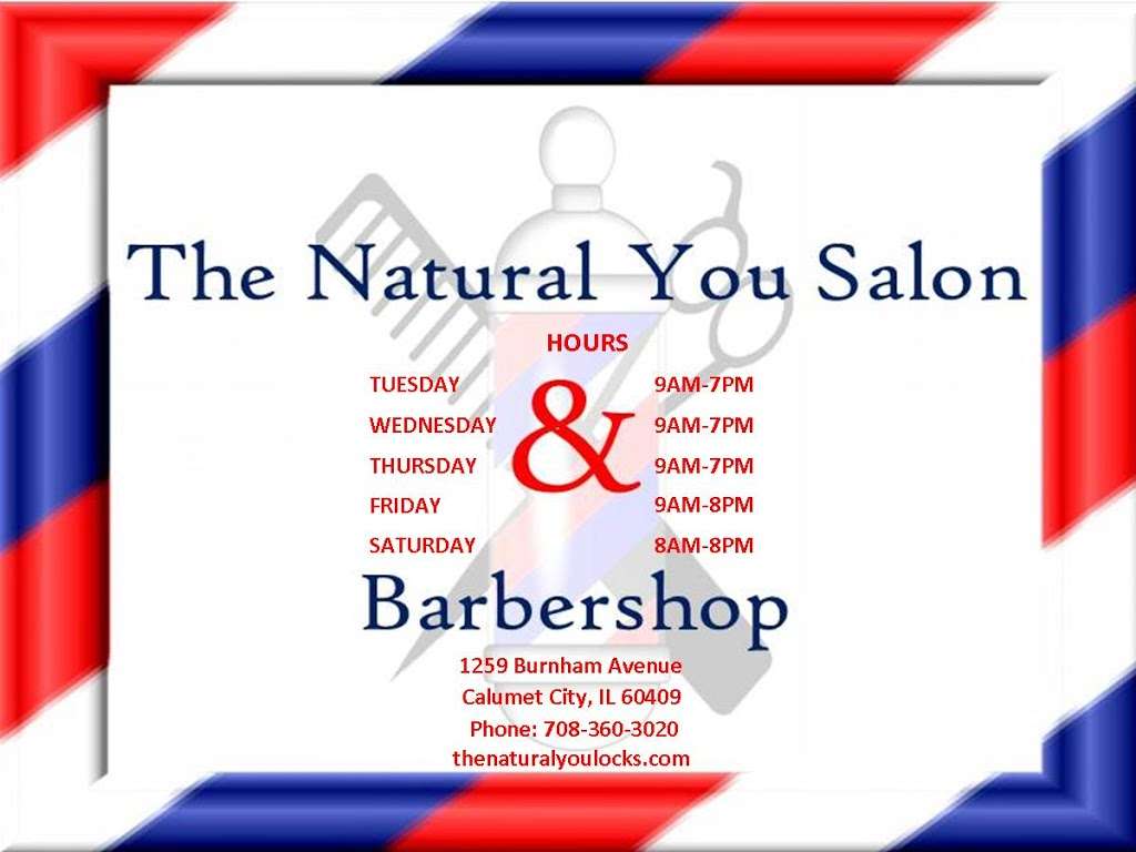 The Natural You Salon and Barber Shop | 1259 Burnham Ave, Calumet City, IL 60409, USA | Phone: (708) 360-3020