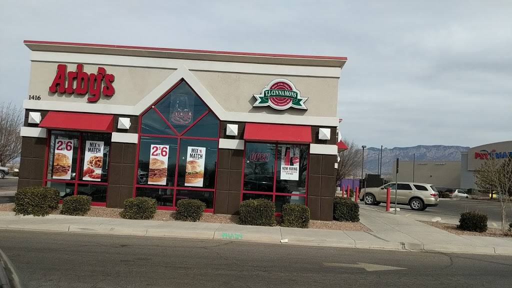 Arbys | 1416 Mercantile Ave NE, Albuquerque, NM 87107, USA | Phone: (505) 341-3549