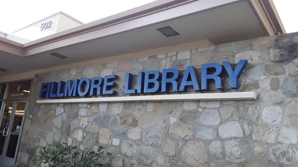 Fillmore Library | 502 2nd St, Fillmore, CA 93015, USA | Phone: (805) 524-3355