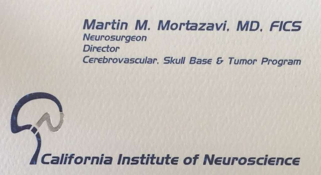 Martin Mortazavi, MD | 2100 Lynn Rd #120, Thousand Oaks, CA 91360, USA | Phone: (805) 795-7656