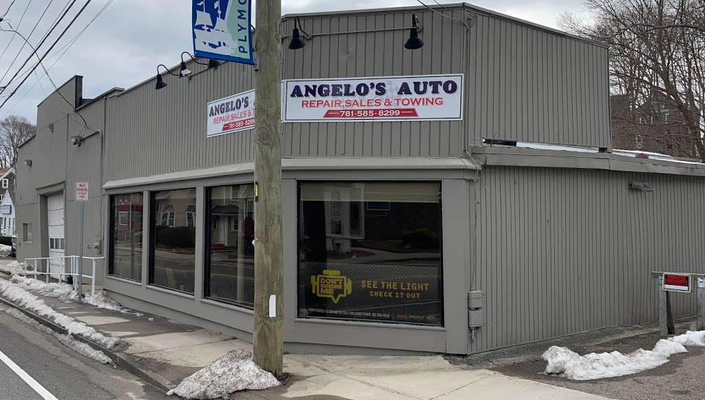 Angelos Auto Repair, Sales & Towing | 40 Samoset St, Plymouth, MA 02360, USA | Phone: (781) 585-8299